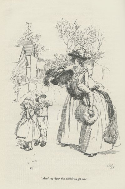 E guarda come vanno i bambini, 1896 da Hugh Thomson