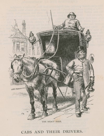 Carrozze e i loro conducenti da Hugh Thomson