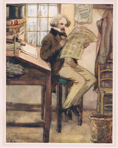 Hawthorne nella dogana da Hugh Thomson