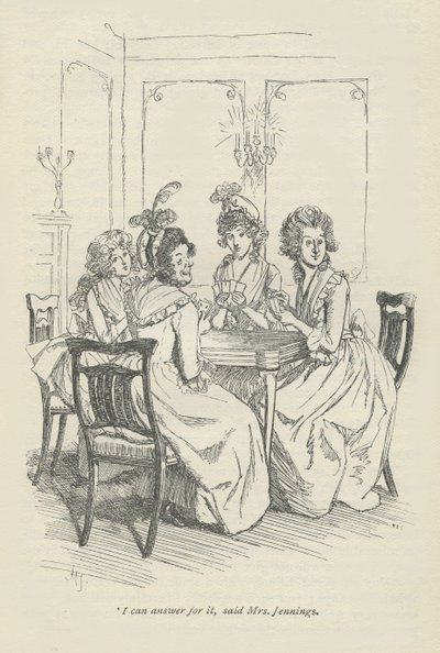 Posso garantirlo, disse la signora Jennings, 1896 da Hugh Thomson