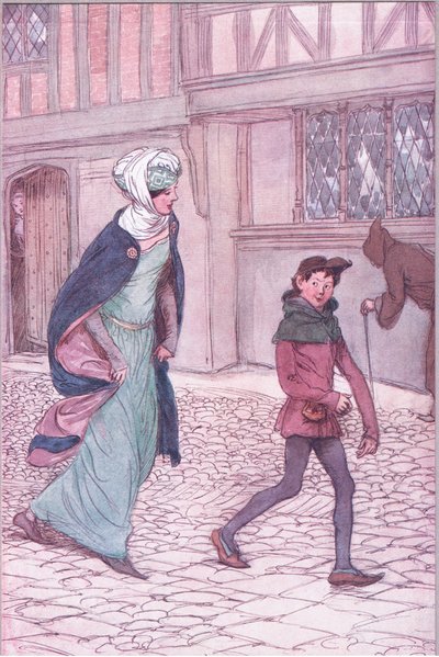 "Preferirei, per la verità, precederti come un uomo, piuttosto che seguirlo come un nano", illustrazione da 