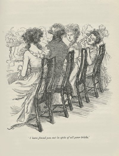 Ti ho trovato nonostante tutti i tuoi trucchi, 1896 da Hugh Thomson