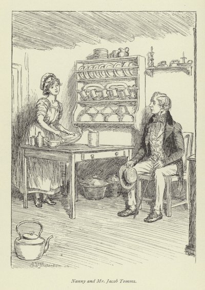Illustrazione per Amos Barton di George Eliot da Hugh Thomson