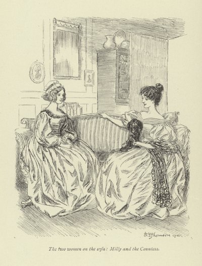 Illustrazione per Amos Barton di George Eliot da Hugh Thomson