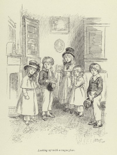 Illustrazione per Amos Barton di George Eliot da Hugh Thomson