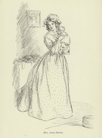 Illustrazione per Amos Barton di George Eliot da Hugh Thomson