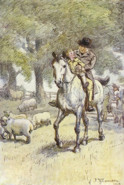 Illustrazione per Amos Barton di George Eliot da Hugh Thomson