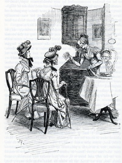 Illustrazione per "Emma" di Jane Austen da Hugh Thomson