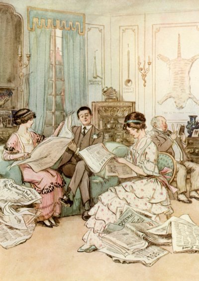 Illustrazione per Il Meraviglioso Crichton di J M Barrie da Hugh Thomson