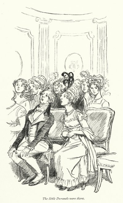 Illustrazione per Persuasione di Jane Austen (litografia) da Hugh Thomson