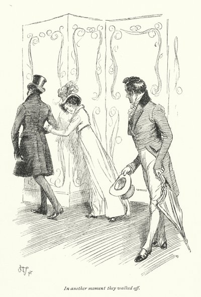 Illustrazione per Persuasione di Jane Austen da Hugh Thomson