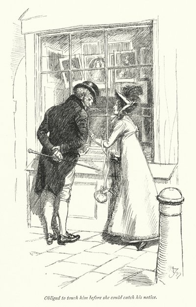 Illustrazione per Persuasione di Jane Austen da Hugh Thomson