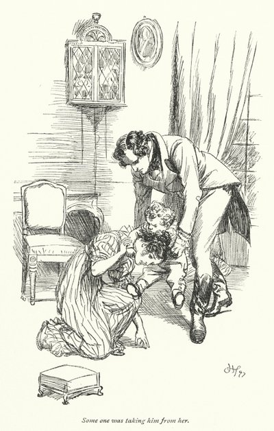 Illustrazione per Persuasione di Jane Austen (litografia) da Hugh Thomson
