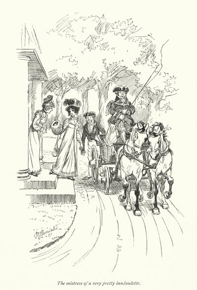 Illustrazione per Persuasione di Jane Austen da Hugh Thomson