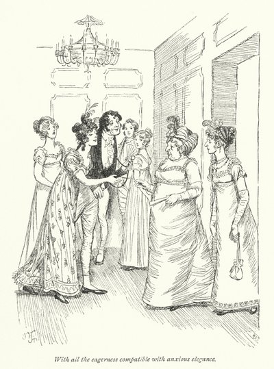 Illustrazione per Persuasione di Jane Austen da Hugh Thomson