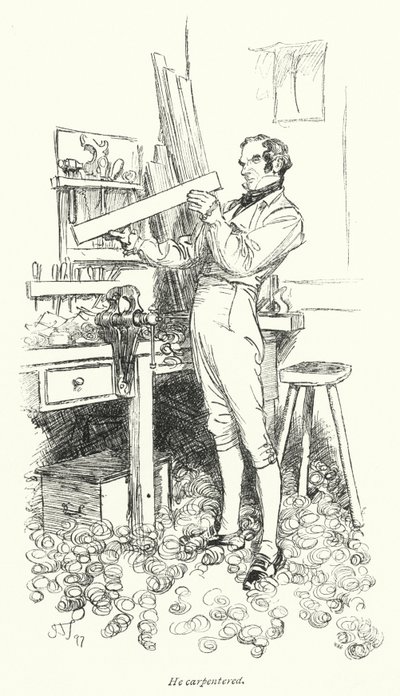 Illustrazione per Persuasione di Jane Austen (litografia) da Hugh Thomson