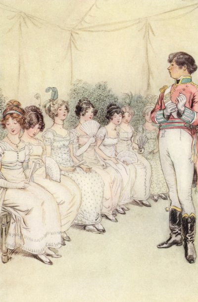 Illustrazione per Quality Street da Hugh Thomson
