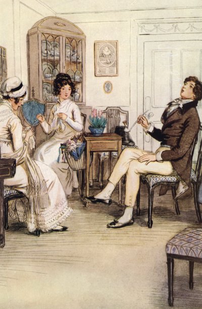 Illustrazione per Quality Street da Hugh Thomson