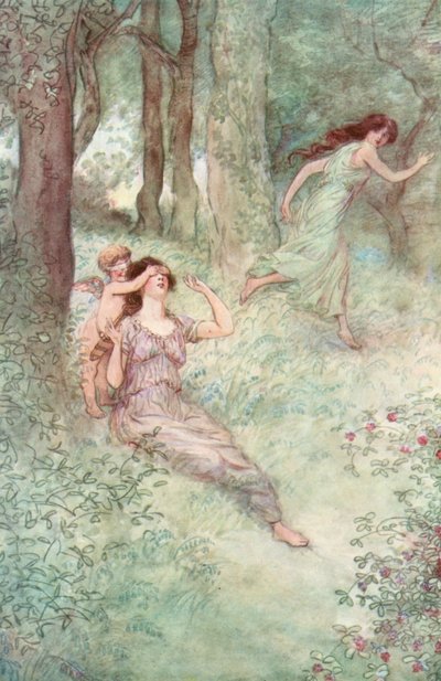 Illustrazione per Come vi piace di Shakespeare da Hugh Thomson