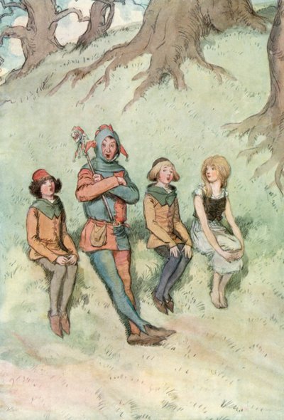 Illustrazione per Come vi Piace di Shakespeare da Hugh Thomson