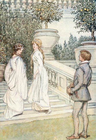 Illustrazione per Come vi piace di Shakespeare da Hugh Thomson