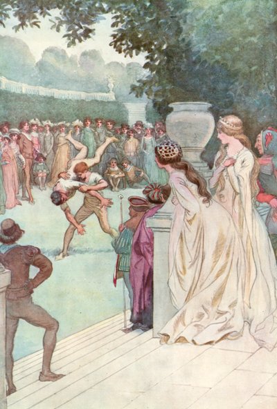 Illustrazione per Come vi piace di Shakespeare da Hugh Thomson