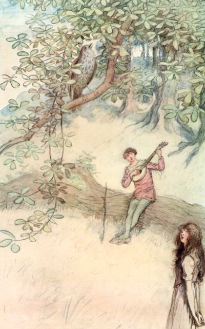 Illustrazione per Come vi piace di Shakespeare da Hugh Thomson