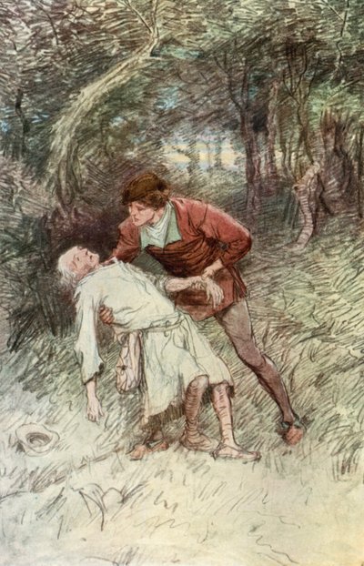 Illustrazione per Come vi piace di Shakespeare da Hugh Thomson