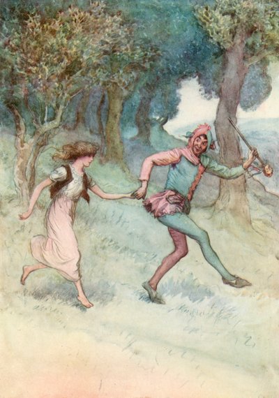 Illustrazione per Come vi piace di Shakespeare da Hugh Thomson