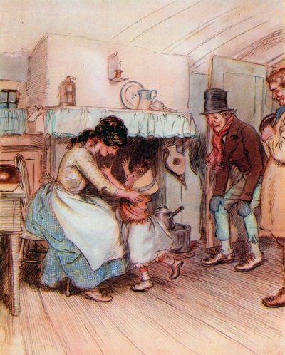 Illustrazione per The Chimes di Charles Dickens da Hugh Thomson