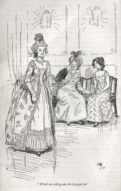 Northanger Abbey di Jane Austen da Hugh Thomson