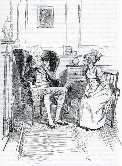 Miss Bates da Hugh Thomson