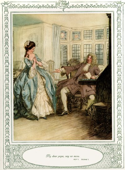 La commedia di Oliver Goldsmith 