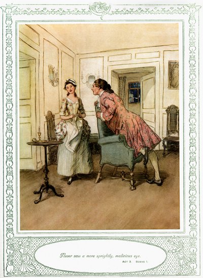 La commedia di Oliver Goldsmith 