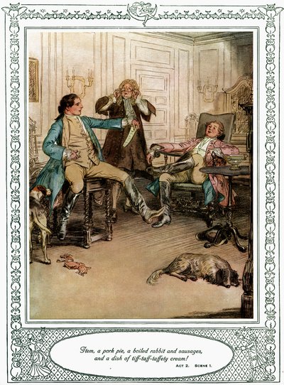 La commedia di Oliver Goldsmith 