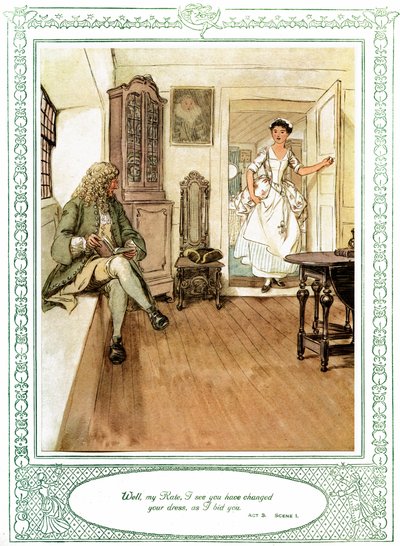 La commedia di Oliver Goldsmith 