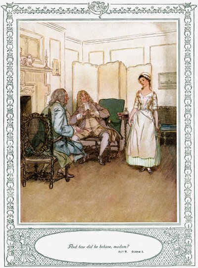 La commedia di Oliver Goldsmith 
