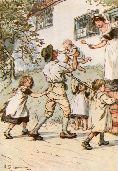 Il padre il cui ritorno è accolto da giovani voci da Hugh Thomson