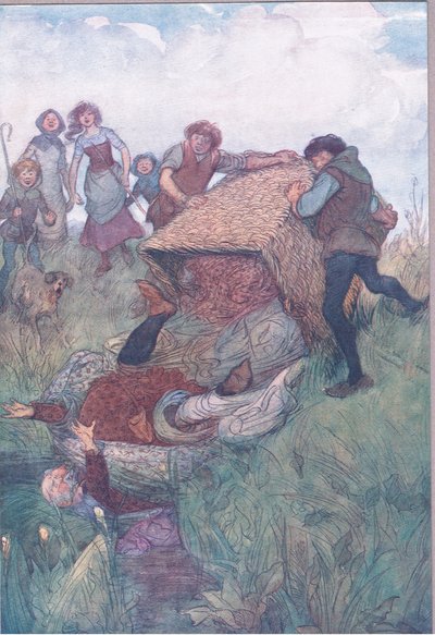 "Gettato nel Tamigi", illustrazione da 