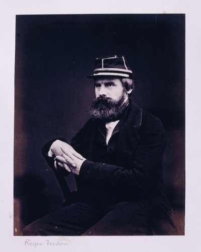 Ritratto di Roger Fenton da Hugh Welch Diamond