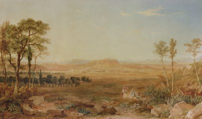 Veduta di Atene da Hugh William Williams