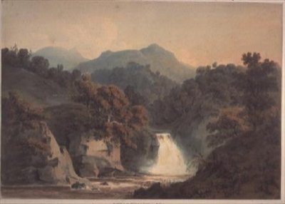 Veduta del Bran, vicino a Dunkeld da Hugh William Williams