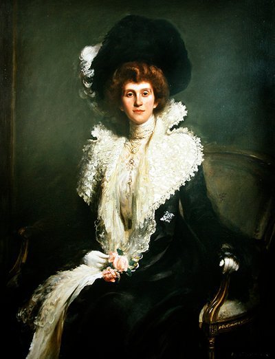 Signora Arthur Balfour da Hugh de Twenebrokes Glazebrook