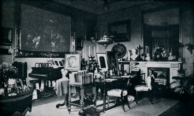 La sala privata della Regina a Osborne, c1899, 1901 da Hughes and Mullins