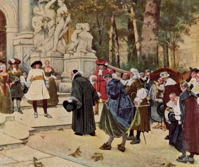 Il Grande Elettore riceve gli emigranti da Hugo (after) Vogel