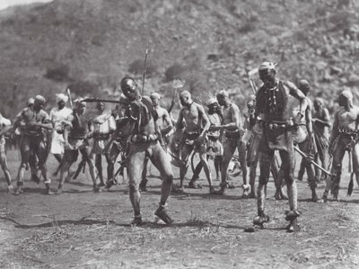 Africa: Danza del sonaglio Nuba da Hugo Adolf Bernatzik