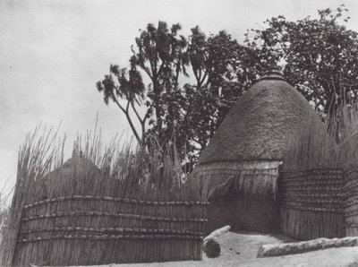Africa: Tempio Shilluk da Hugo Adolf Bernatzik