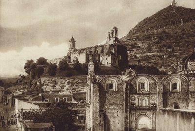 Messico: Atlixco (foto b/n) da Hugo Brehme