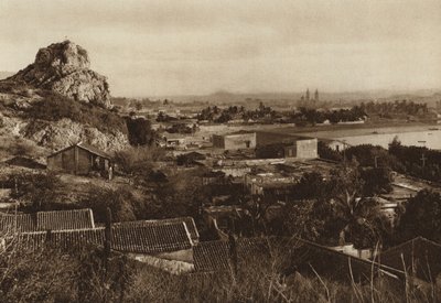 Messico: il porto di Mazatlan (foto b/n) da Hugo Brehme