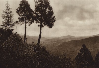Messico: Huixquilucan (foto b/n) da Hugo Brehme